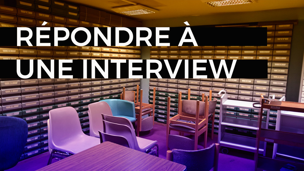 blog répondre interview